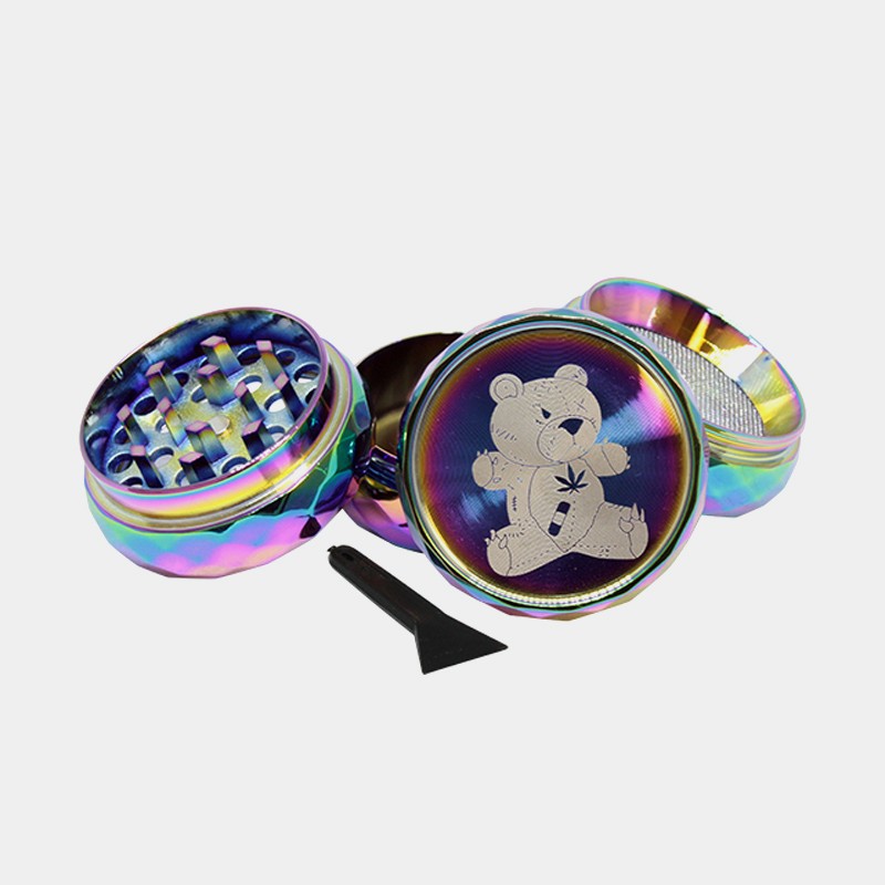 4 PART BEAR GRINDER - RAINBOW