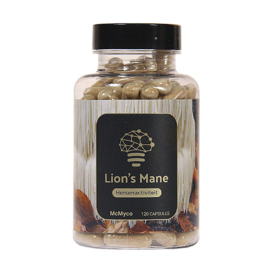 McMyco Lion’s Mane extract capsules – 120 stuks