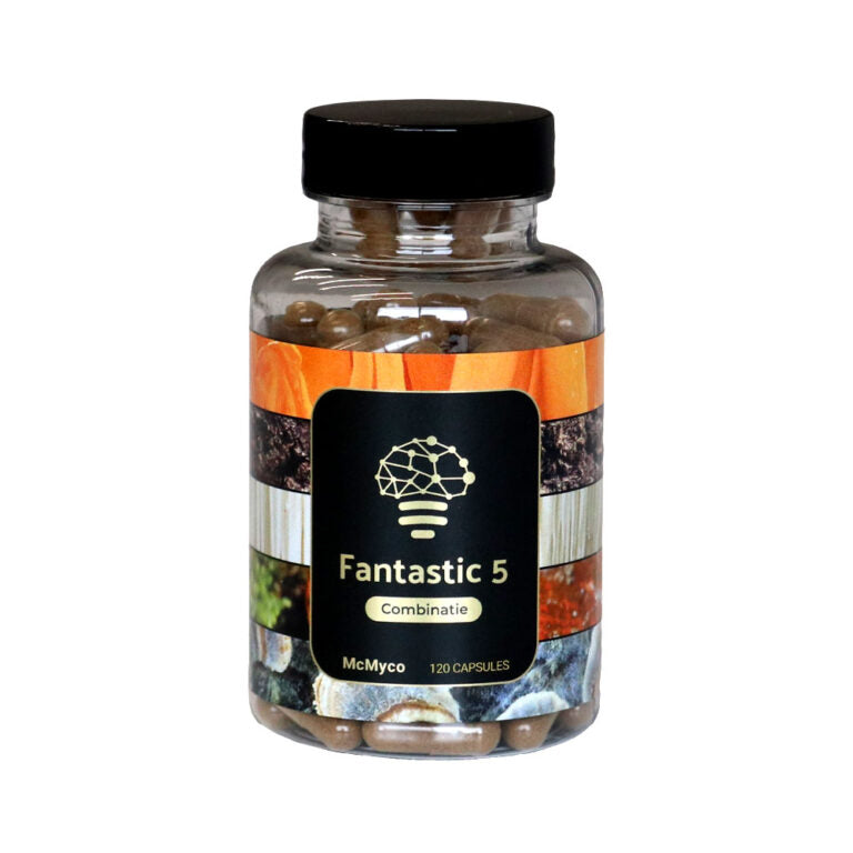 McMyco Fantastic 5 extract capsules – 120 stuks