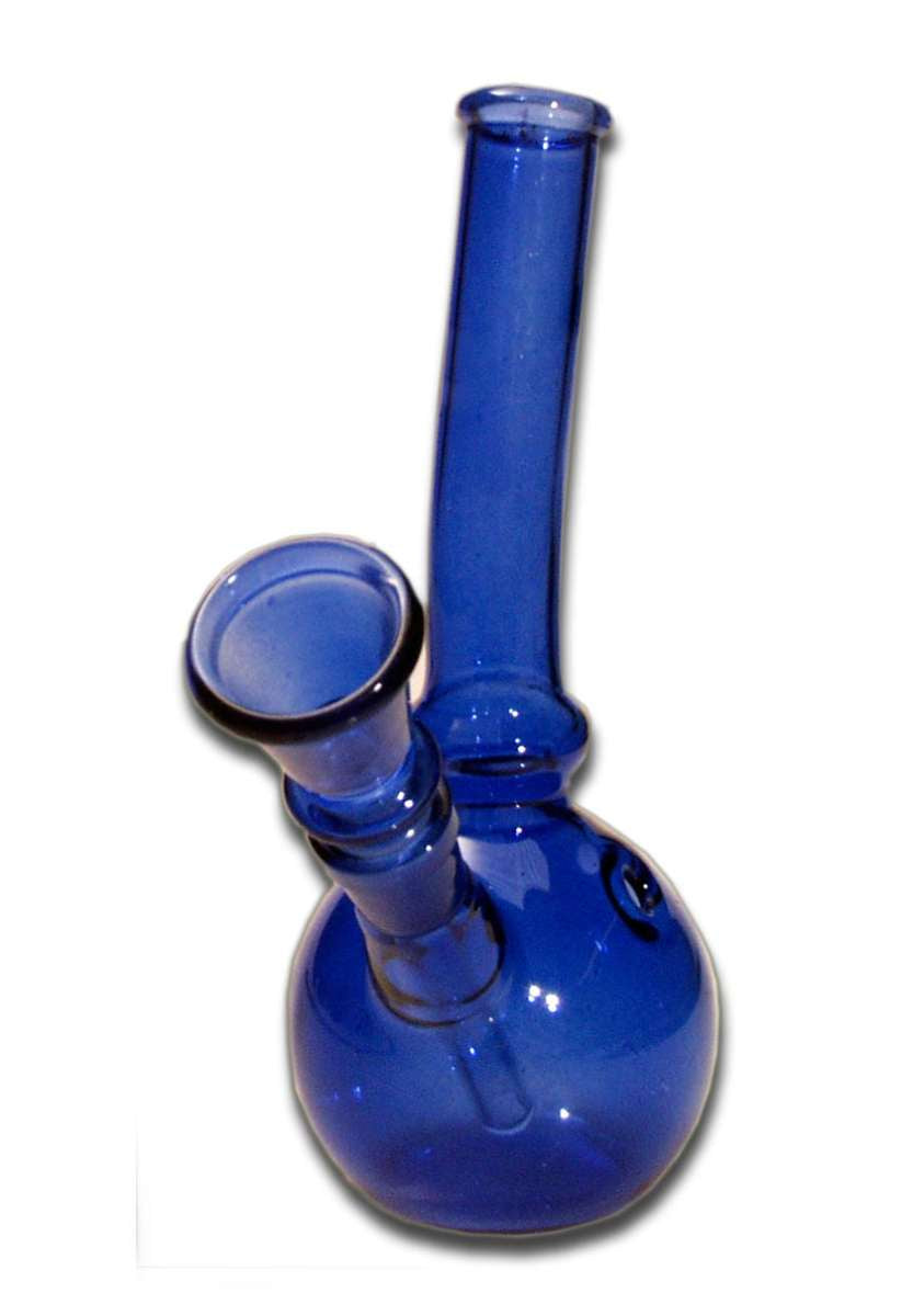 Glas bong bleu