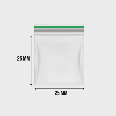 25x25 mm 90 micron groen