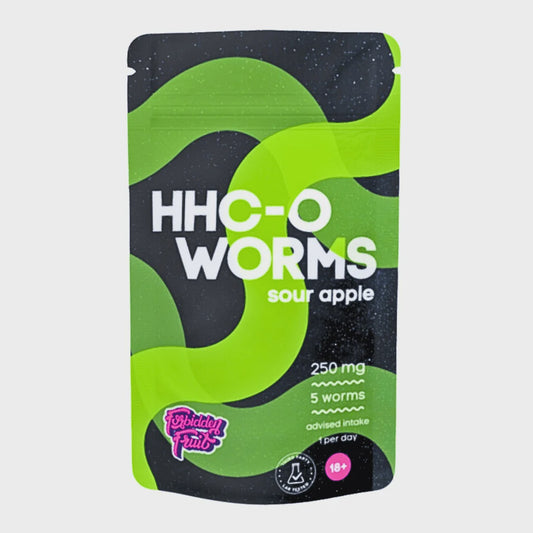 HHC-O zure appelwormen 250mg