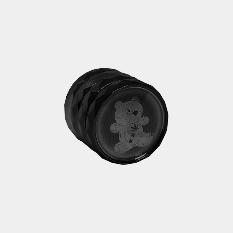 4 PART BEAR GRINDER - BLACK