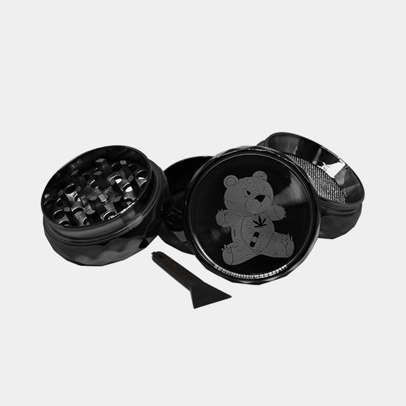 4 PART BEAR GRINDER - BLACK