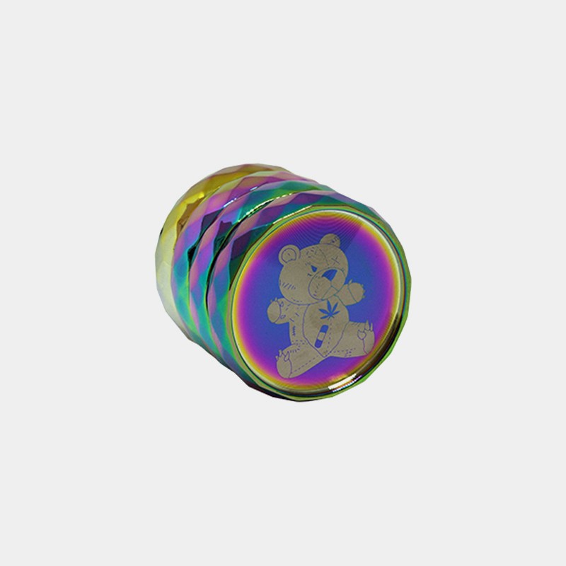 4 PART BEAR GRINDER - RAINBOW
