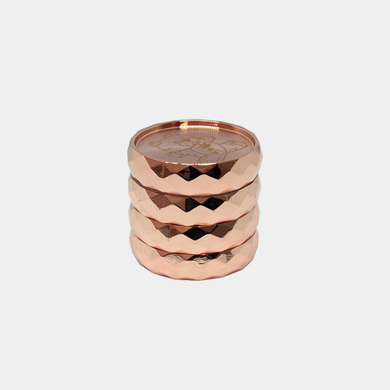 4 PART BEAR GRINDER - ROSE GOLD