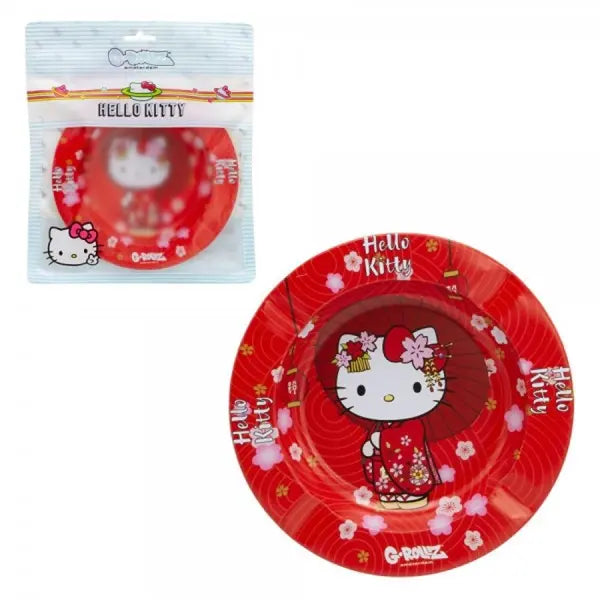 G-ROLLZ HELLO KITTY ‘KIMONO RED’ ASHTRAY