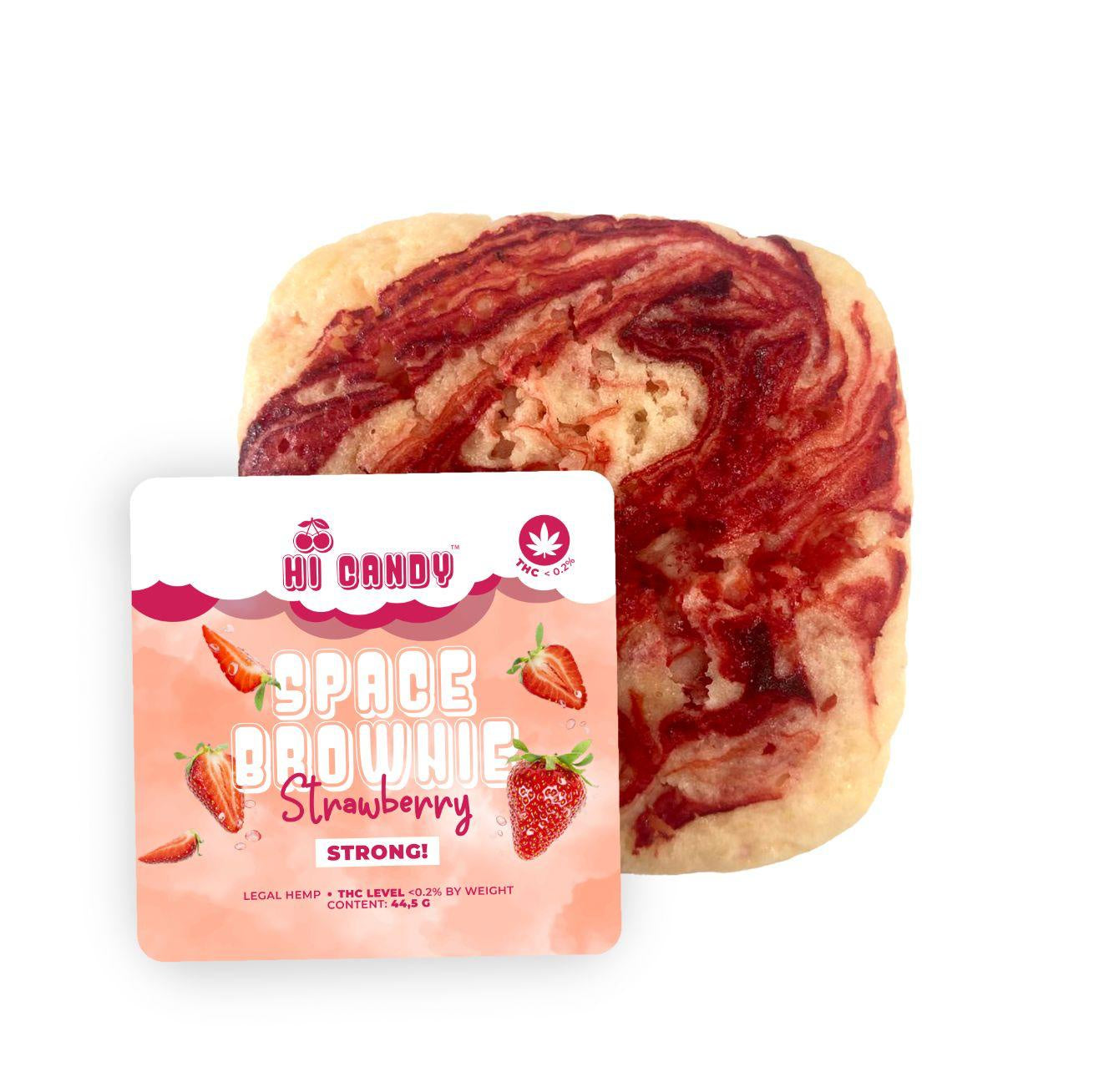 HI CANDY SPACE BROWNIE – STRAWBERRY
