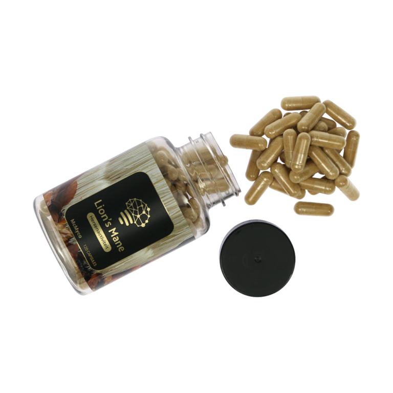 McMyco Lion’s Mane extract capsules – 120 stuks