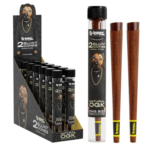 G-Rollz | ‘The Dog’ Herbal Blunt Cones ‘Natural OGK’