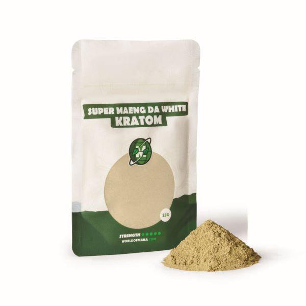 Maka- Kratom super White Maeng Da 25 gr