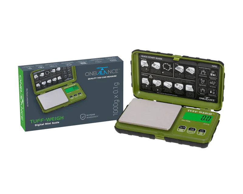 Onbalance digital mini scale green - 200g X 0.01g