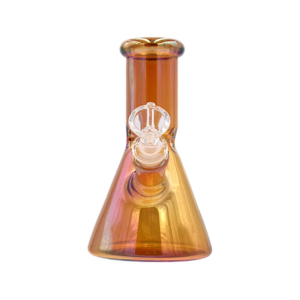 Iridescent Glass Bong 15.6 cm.