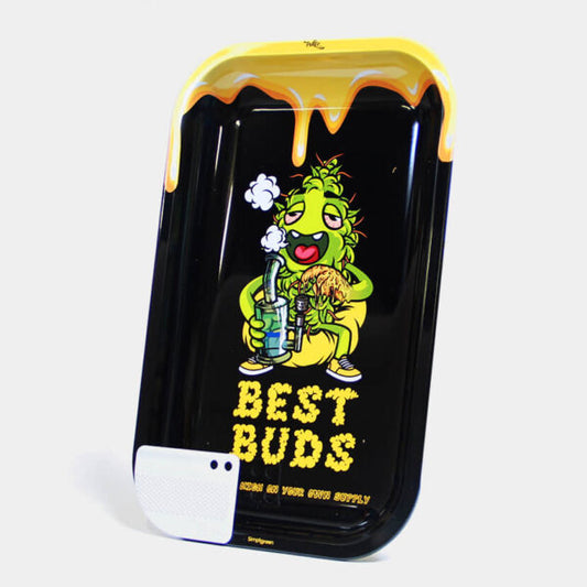 BEST BUDS – DAB LARGE METAL ROLLING TRAY