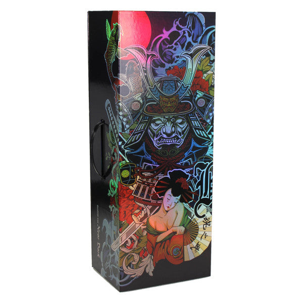 Black Leaf Boxed Bong Perco RONIN + GEISHA