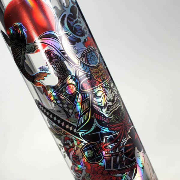Black Leaf Boxed Bong Perco RONIN + GEISHA