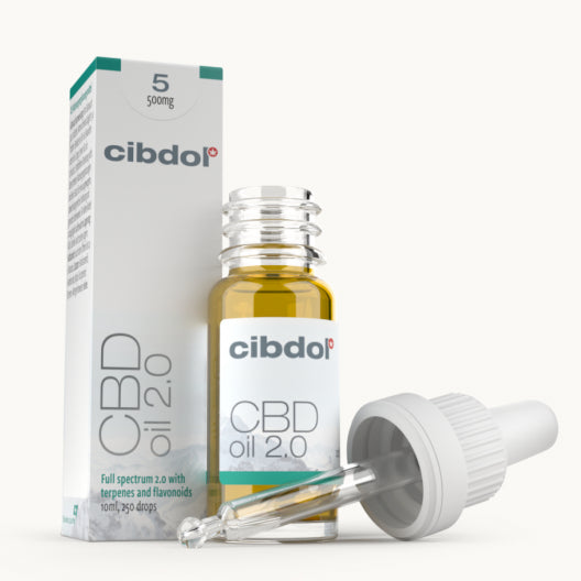 Cibdol CBD-olie 2.0 5% (500mg)
