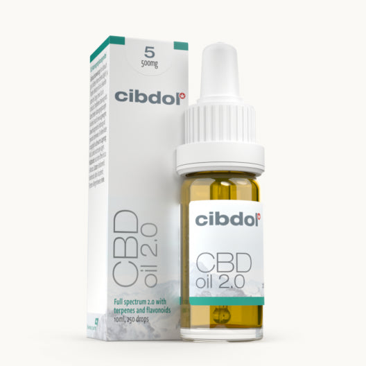 Cibdol CBD-olie 2.0 5% (500mg)