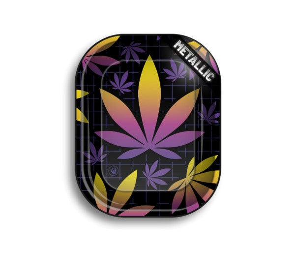 Fire Flow – Metal Rolling Tray Leaves 37 4/4 (140 mm x 180 mm)