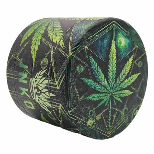 Grinder 4-Parts XL | Cannabis Leaf 1 | 55mm | Psychedelic Series