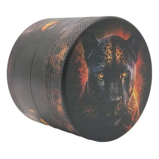 Grinder 4-Parts XL | Panther | 55mm | Savage Animals Series