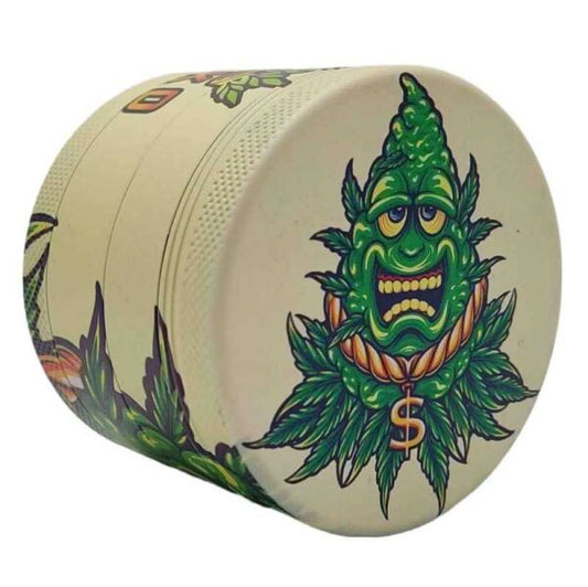 Grinder 4-Parts XL | Happy Budz | 55mm | Stay 420 Series