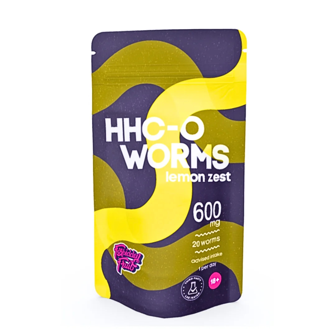 HHC-O Citroenschilwormen 600 mg