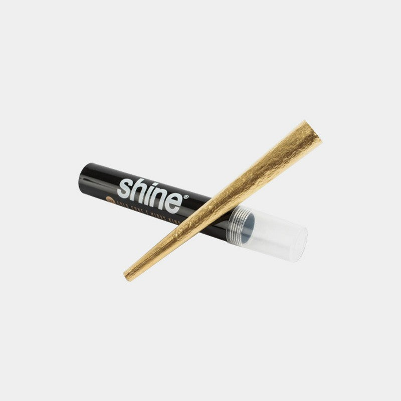 SHINE 24K GOLD PRE-ROLLED CONE - KS - 1 PC