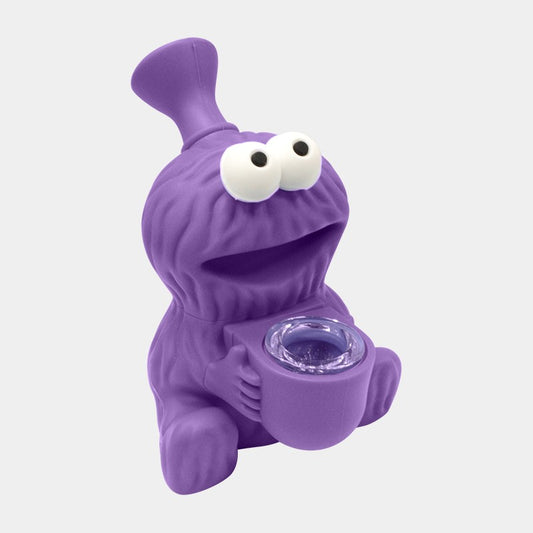 SILICONE BONG - PURPLE cookie