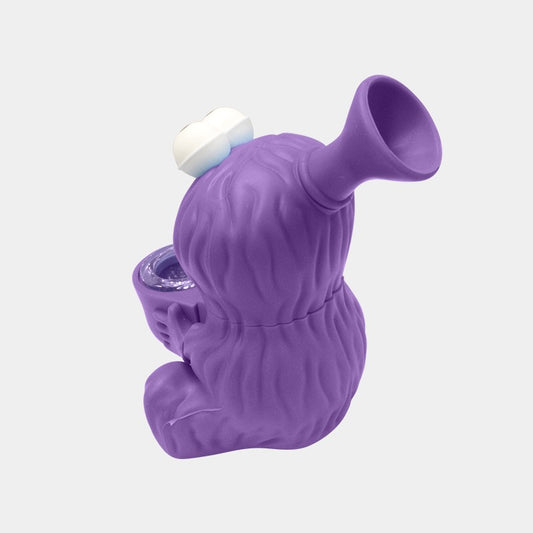SILICONE BONG - PURPLE cookie
