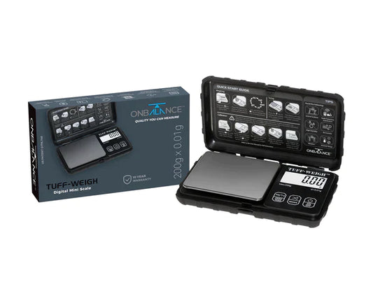 Onbalance digital mini scale black - 200g X 0.01g