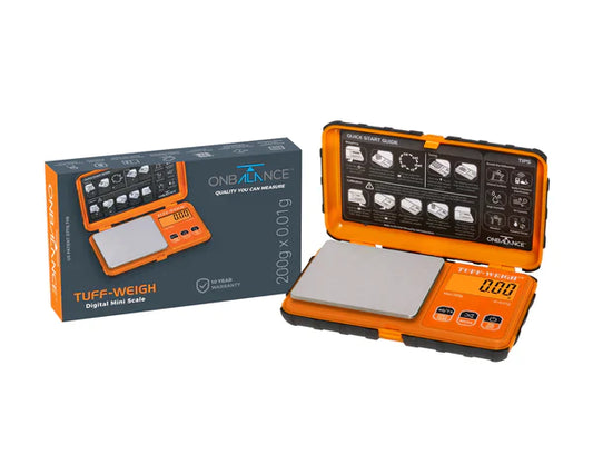 Onbalance digital mini scale orange - 200g X 0.01g
