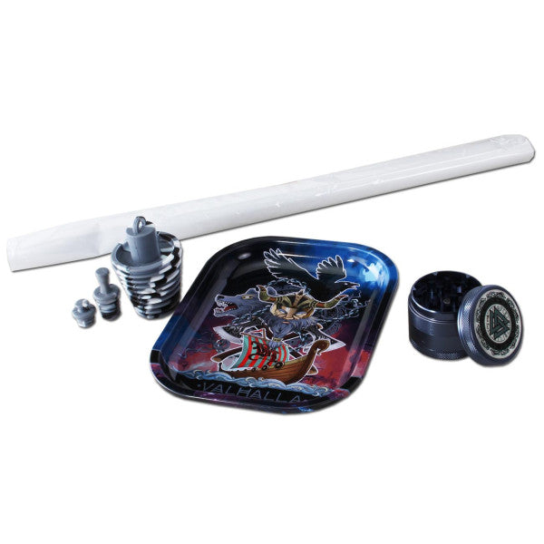 Black Leaf Boxed Bong Perco VALHALLA