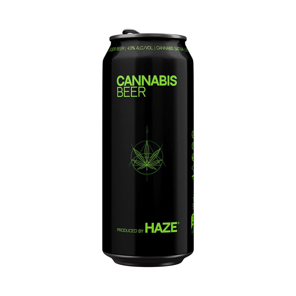Cannabis Haze Lager Beer 4.9% Alc. 500ml