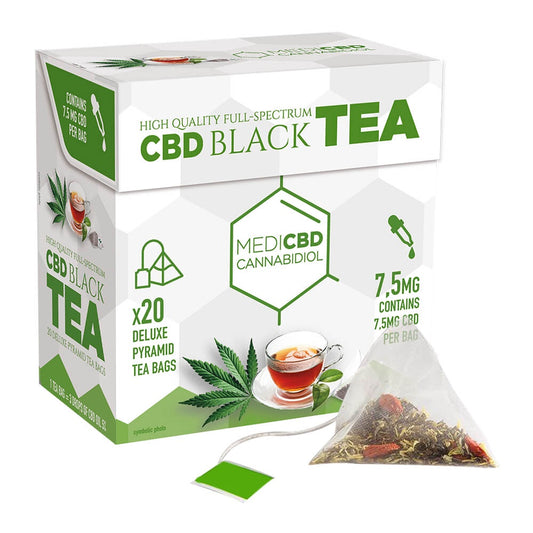 MediCBD Cannabis Black Tea 7.5mg CBD