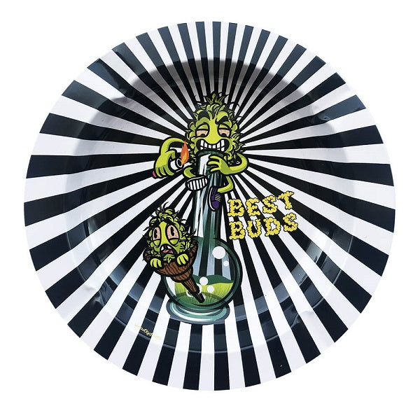 BEST BUDS – SMOKE ME METAL ASHTRAY
