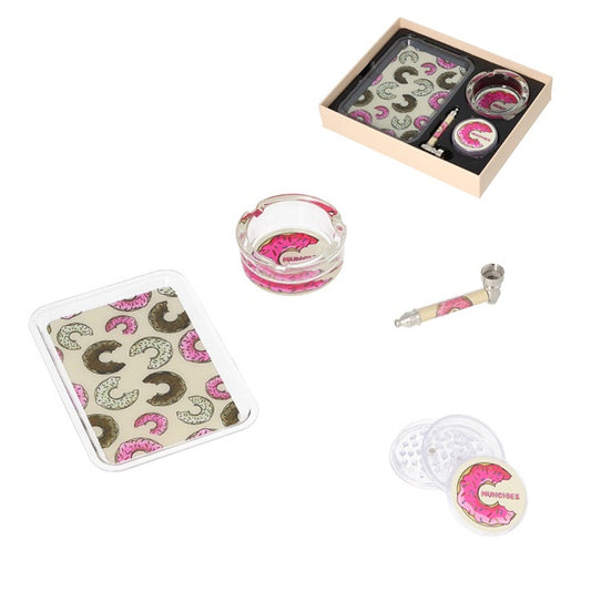 Monkey King Set: Grinder/Pipe/Ashtray/Rollingtray munchies