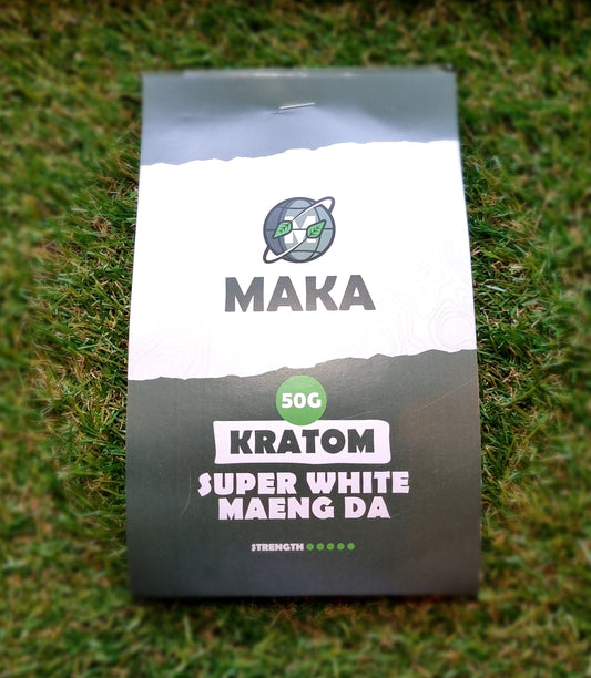 MAKA – KRATOM SUPER WHITE MAENG DA 50 GRAM