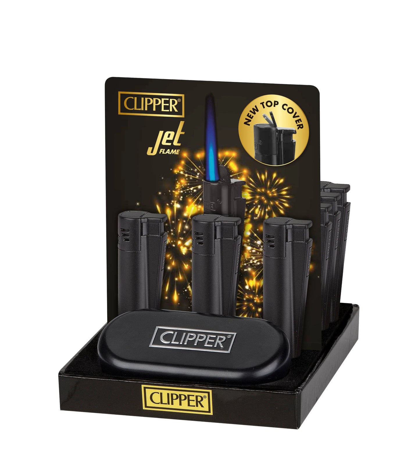 Clipper jet flame black