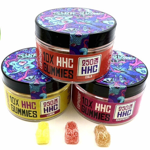 HHC Gummies Raspberry 10 pcs 250mg