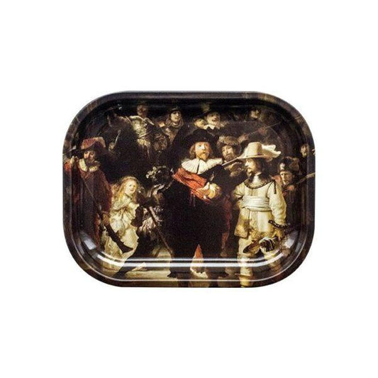 Nightwatch Metal Rolling Tray, Small (18 L/14 W),