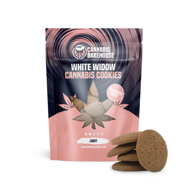 White Widow (light) Cannabis Koekjes
