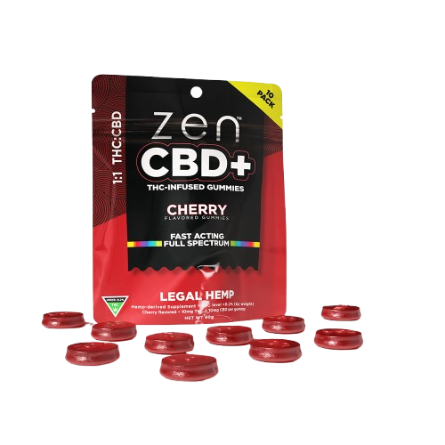 Cherry 200mg Hemp-Infused Gummies