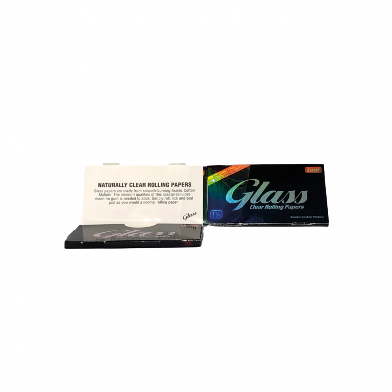 Glass 1 1/4 Transparant Papers