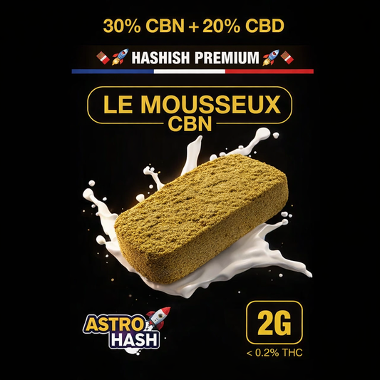 Premium CBN Hash Le Mousseux 30% 2g