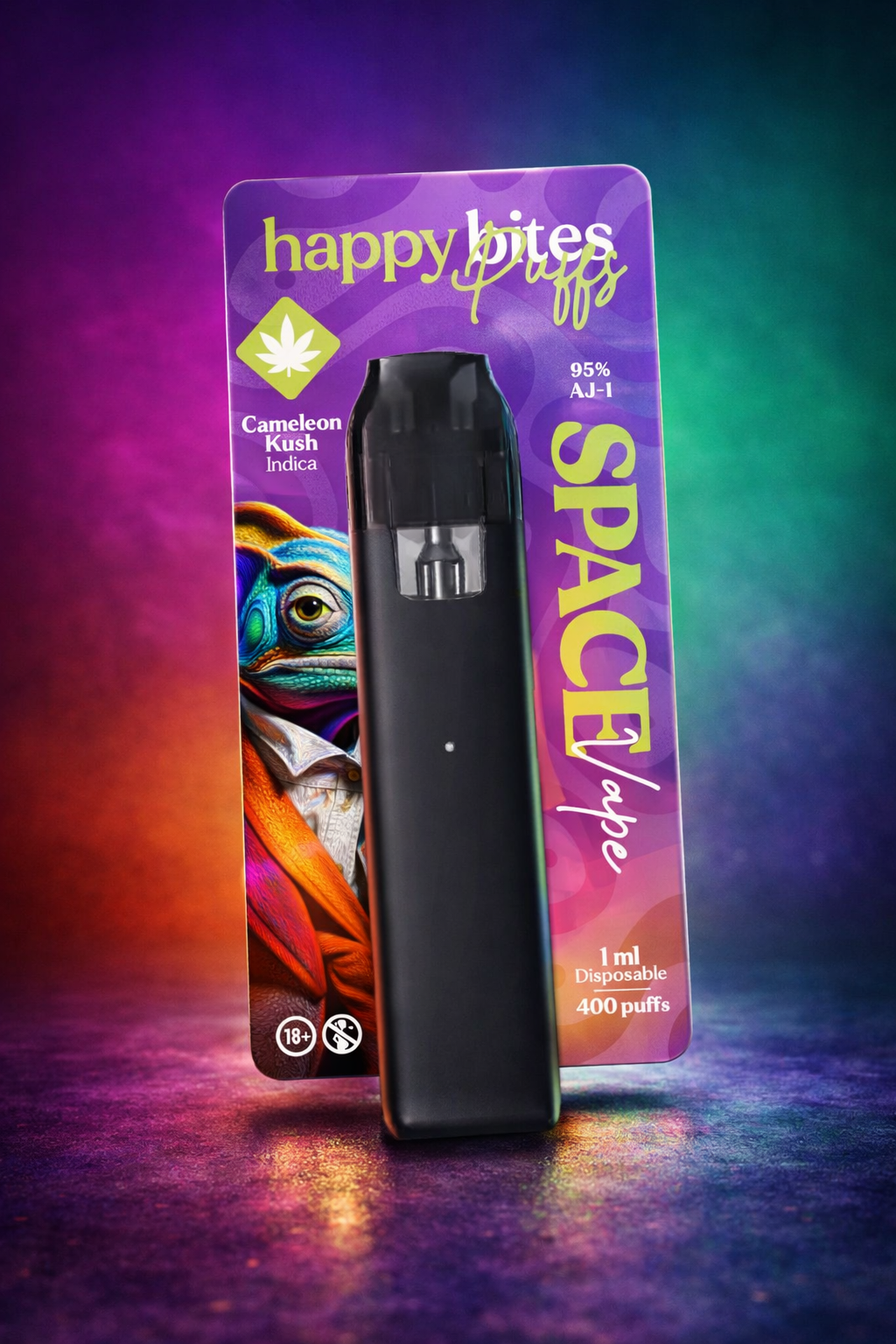 Happy Bites  Cameleon Kush Indica 1ml