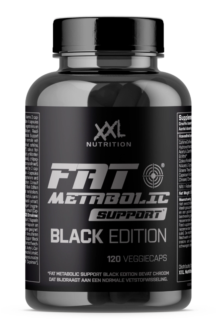 Fat Metabolic Support Black Edition - 120 veggiecaps