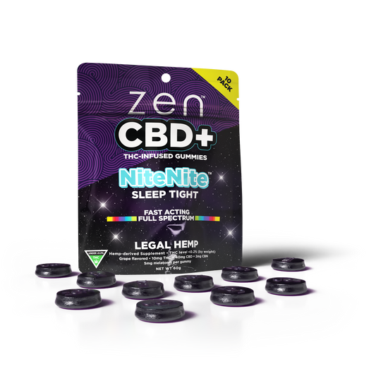 Grape NiteNite 500mg Hemp-Infused Gummies