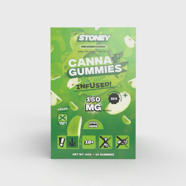 Stoney | 0.2% THC Gummies Apple 10x