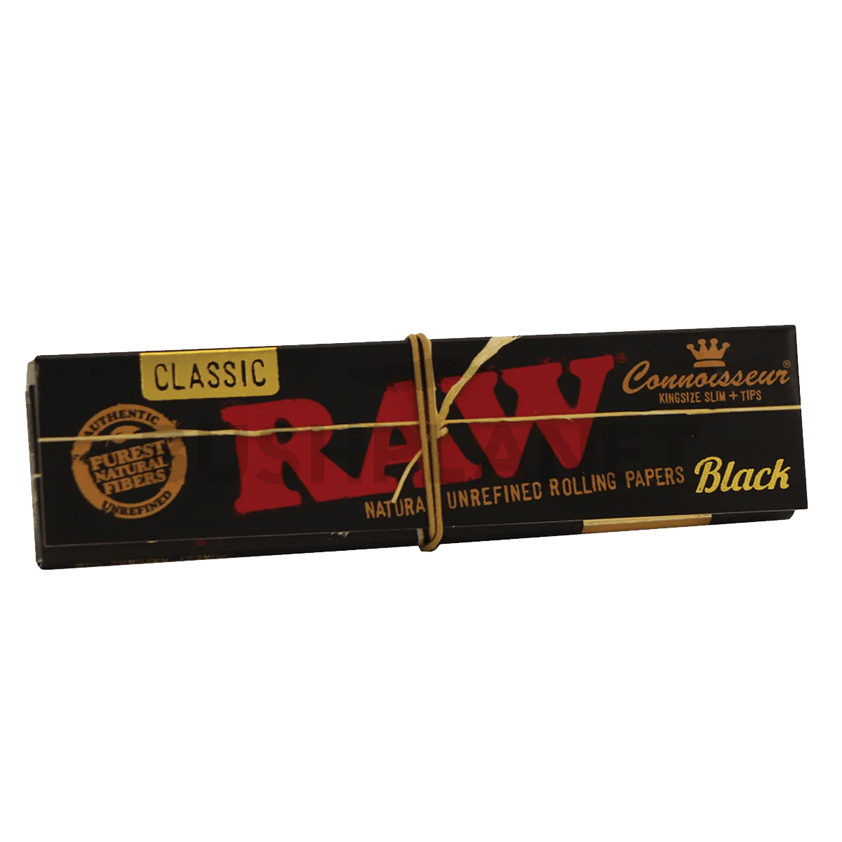 raw classic black connoisseur ks slim + tip